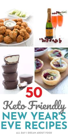 Low Carb Recipes, Appetisers, Keto Holiday Recipes, Keto Holiday, New Years Appetizers, Recipes Appetizers And Snacks, Keto Finger Foods, New Years Eve Food, Low Carb Holiday