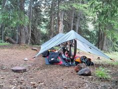 Why not? Bikepacking campsite, seems really comfy to me :) Outdoor Gear, Camper, Backpacking