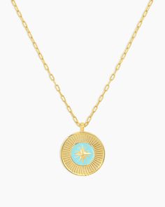 Compass Pendant Necklace – gorjana Piercing, Bijoux, Alcohol, Pendant Necklace, Gold Coin Necklace, Necklace, Jewlery, Jewelry Accessories, Gold Pendant Necklace