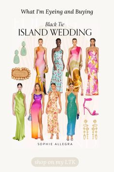 Wedding season is here and so I've curated a roundup of different styles of wedding guest dresses for this summer. I've found colorful and floral dresses for destination beach weddings or any wedding you may be attending. You can shop all of the dresses, heels and accessories on my LTK! Tulum, Destination Wedding Guest Dress, Hawaii Wedding Dress, Beach Wedding Guest Attire, Beach Wedding Guest Dresses, Beach Wedding Guest Dress, Destination Wedding Guest, Destination Wedding Outfit, Beach Wedding Attire
