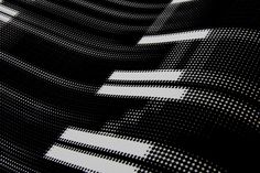 an abstract black and white background with lines