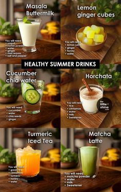 healthy summer drinks