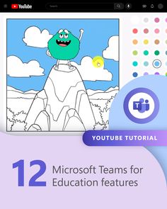YouTube Tutorial
12 Microsoft Teams for Education features Learning, Teaching, Education, Youtube Search, Teams, Development, T Youtube, Teacher Tips