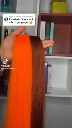 Mix these colors to create the perfect ginger color for box braids Box Braids, Coloured Braids, Braids For Black Hair, Mixing Hair Color, Hair Scarf Styles, Braiding Hair Colors, Braids With Curls