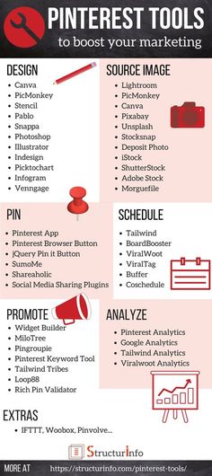 50+ Pinterest tools to help you design Pins, Schedule your Pins, Promote your Pinterest account and analyze your results for improvement - Pinterest Tips - Pinterest marketing tips Life Hacks, Pinterest Marketing Strategy, Blog Social Media, Marketing Tips, Pinterest Marketing, Pinterest For Business, Blogging For Beginners, Pinterest Tools