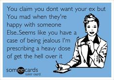 You're welcome. ----#sorrynotsorry for all the pins being annoying ex-drama lately. My twin & I get cyber stalked by a socially unacceptable, and delusional ex-wife. Can't stand that psycho. Anyways. Enjoy L. Bye bitch. Funny Quotes, Ex Girlfriend Quotes, Girlfriend Quotes, Ex Quotes, Jealous Ex, You Mad, Crazy Ex Wife