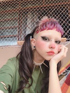 New Hair, Punk, Hairstyle, Hair Reference, Aesthetic Hair, Cool Hairstyles, Hair Inspiration, Hair Designs
