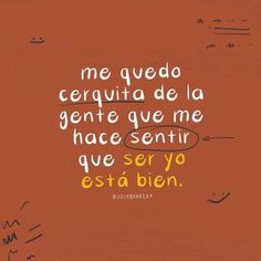 the words are written in spanish on an orange background with black and white inks