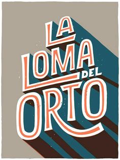 Posters, Argenta, Loma, Frases, Fonts Design