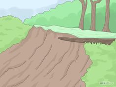 Various ways to Control Erosion Wiki how Hillside Landscaping, Sloped Yard, Landscaping On A Hill, Backyard Landscaping Designs, Backyard Hill Landscaping, Steep Hillside Landscaping, Steep Hill Landscaping