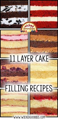 Cake Filling Recipes Cupcake Recipes, Cake Decorating Tips, Cake Decorating Techniques
