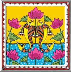 India, Crafts, Sanat, Mandala Art, African Art Paintings, Tribal Art Drawings, Mandala Design Art, Indian Art Paintings, Indian Folk Art