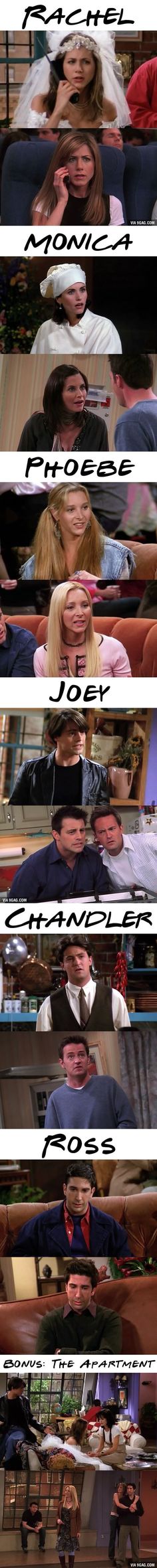 The Cast Of "Friends" On The First Episode (1994) Vs. The Last Episode (2004) Harry Potter, Humour, Fandom, Man, Fotos, Meme, Humor, Ross Geller
