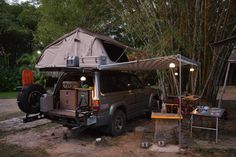 Land Cruiser base camp Camping Hacks, Expedition Truck, Car Camping, Land Cruiser 80