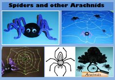 spider crafts and activities for kids to make
