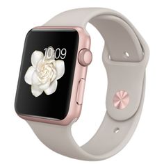 I really love the rose gold apple watch. I would HAVE to buy the pink band to go with it though.