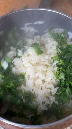 Cilantro white rice video Rice, Foods, Cilantro Lime Rice, Lime Rice, Cilantro Lime, Cilantro, Food, Lime