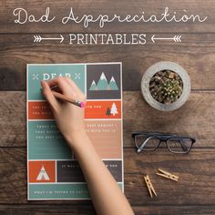 DIY - Dad Appreciation Printables - Free PDF ~ Tinyme Play, Special Occasion, Gift Ideas, Dad Appreciation, Homemade Fathers Day Gifts