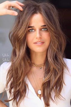 Long Haircuts With Layers For Every Type Of Texture ★ Messy Layered Hairstyle Haircut For Thick Hair, Medium Long Haircuts, Medium Hair Styles