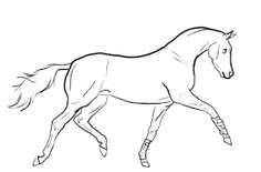 Image result for drawing trotting horse Horse Cartoon, Horse Coloring Pages, Horse Pens, Drawing Images