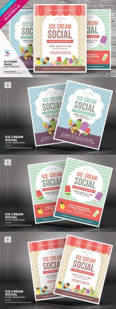 Ice Cream Social Flyer Templates #gardens #classic #dark #congress #ad #dj #ads #FlyerTemplate #ice-cream #church #metal #illustrator #FlyerTemplate #flyer #beerpromo #flyers #fashion #image #fullcolour Event Flyer Templates, Event Flyers, Event Flyer, Creative Flyers, Holiday Flyer Template, Banner Ads, Party Flyer