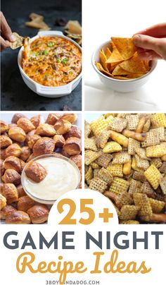 25 game night recipe ideas that are easy to make