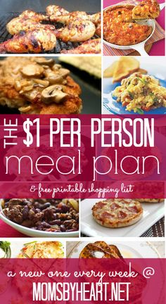 Healthy Recipes, Smoothies, Frugal Meal Planning, Budget Friendly Recipes, Meals For The Week, Inexpensive Meals