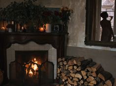 Cozyyyy Glow, Animation, Cozy Fireplace, Cozy House, Winter Wonderland