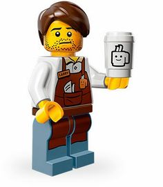 the lego movie larry the barista | Details about LEGO Movie 71004 LARRY The BARISTA GUY Coffee Minifigure ... Legos, Figurine, Lego City, Toy Collection, Custom Lego, Top Toys, Mini Figures, Mini, Playset