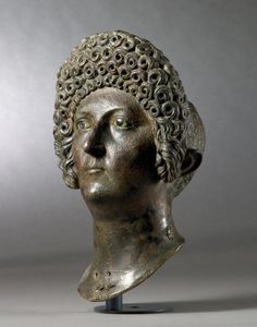 Dame, Bronze, Woman Face, Women