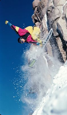 Craig Kelly Crail Camping, Vintage, Snow Coat, Snowboarding Photography