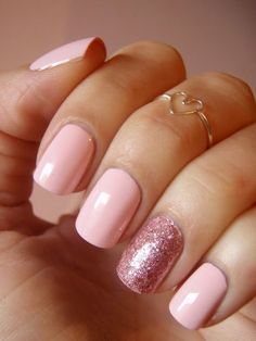 30 of the Prettiest Pink Nail Designs Perfect for Summer Acrylics, Holiday Nails, Cute Nail Designs, Pink Nail Designs, Pretty Nails