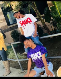 Shop this look🚀🔥🔥🚀  @www.drippingtomuchsauce.com💧 Swag Outfits, Friends, Friend Photoshoot, Friend Outfits, Best Friend Outfits, Squad Goals Black, Matching Outfits Best Friend, Best Friend Photos, Bff Outfits