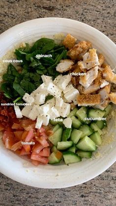 Foodies, Fitness, Meal Prep, Healthy Lunches, Lunches, Health Dinner Recipes, Healthy Lunch Recipes