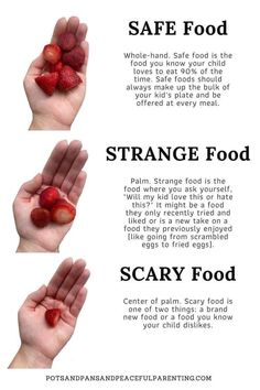 the instructions for how to eat strawberries in one hand and what they are not