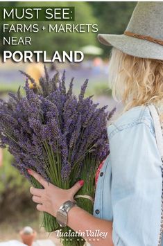 Plan the sweetest trip with u-pick berry farms, purple-hued lavender fields and bustling farmers markets in Oregon's Tualatin Valley. Life Hacks, Inspiration, Farms, Orlando