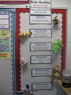 Love this clever way to help kids remember and use all of their decoding strategies! Ideas, Decoding Strategies