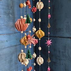 Origami, Diy, Crafts, Basteln, Origami Ornaments, Knutselen, Origami Christmas, Origami Christmas Tree, Origami Decoration