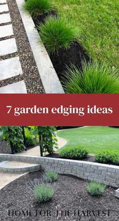 garden edging ideas that are easy to do and great for your yard or front yard