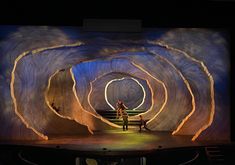 THE CUNNING LITTLE VIXEN — CAMERON ANDERSON Studio, East Of The Sun, Set Theatre, Stage Set Design