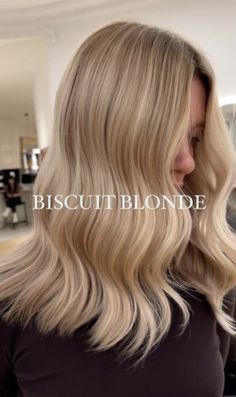 Dyed Hair, Creamy Blonde Hair, Biscuit Blonde Hair, Balayage Hair, Summer Blonde Hair, Honey Blonde Hair, Neutral Blonde, Hair Inspiration Color