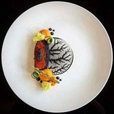 - Salmon, sesame and caviar by @vincent.angebault #chef #culinarychefs #Eater #chefsroll #artonaplate #goodfoodgallery #chefslife #plating… Salmon, Gourmet Food Plating, Fancy Food, Food Gallery, Fine Food