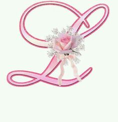 ♡ Pink, Bijoux, Name Wallpaper, Cute Letters, Letter L