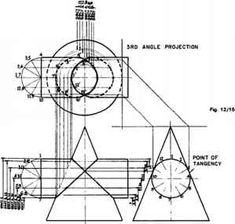 an architectural drawing shows the details of a tower and its construction plan, including parts to make it look like they have been built