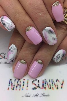 Cute Nail Designs for Summer picture 2 Elegant Nail Designs, Elegant Nails, Nail Designs 2017, Nail Art Designs Summer