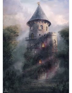 an image of a castle in the sky