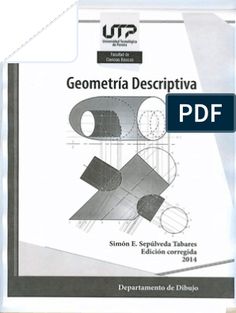 a book with an image of geometric design on the front and back cover, in spanish