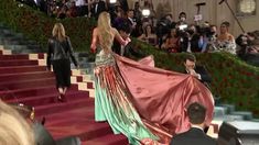 Watch: Blake Lively unveils second dress while on Met Gala red carpet | Metro Video Blake And Ryan, Actors, Hollywood Actor, Met Gala, 20s, Met Gala Red Carpet, Red Carpet, Hollywood, Couples
