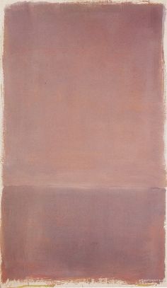 an abstract painting with brown and pink colors