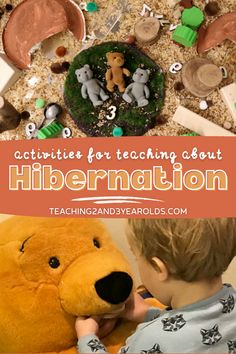 The toddler preschool hibernation theme is a perfect time to talk about temperature and where animals go when it's cold outside. Invite your children to climb into a pretend bear's den, make a cave out of paper bowls, and read some fun bear books! #bears #hibernation #winter #themes #teachers #homeschool #classroom #toddlers #preschool #age2 #age3 #teaching2and3yearolds Infant Activities, Parents, Home Schooling, Animals That Hibernate, Toddler Preschool, Toddler Monthly